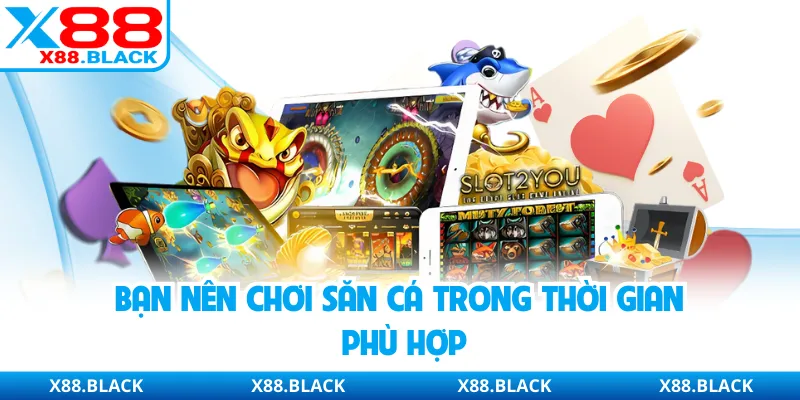 Bạn nên chơi săn cá trong thời gian phù hợp