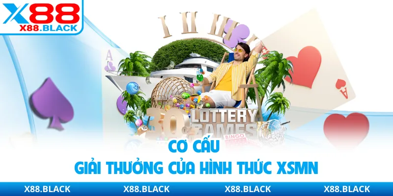 Cơ cấu giải thưởng của hình thức XSMN
