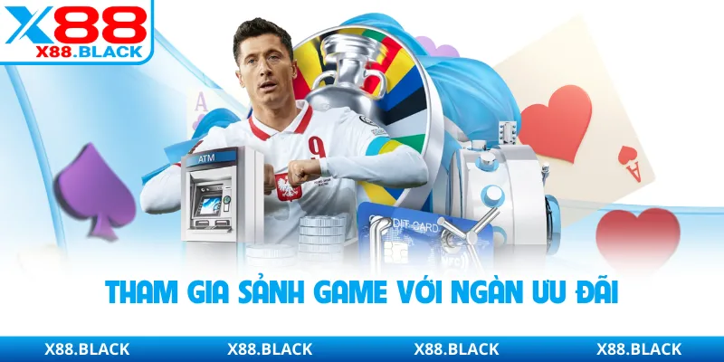 Tham gia sảnh game với ngàn ưu đãi